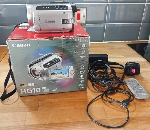 Canon hg10 videocamera alta - canon,