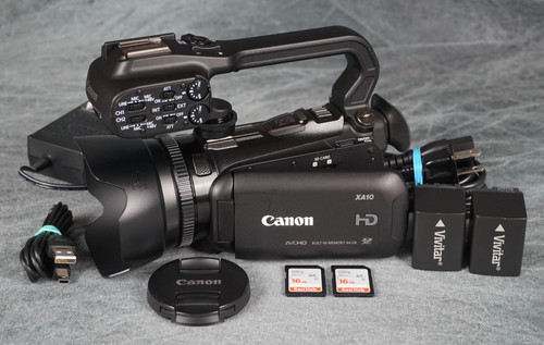 Canon xa10 full 1080p avchd - canon, hd