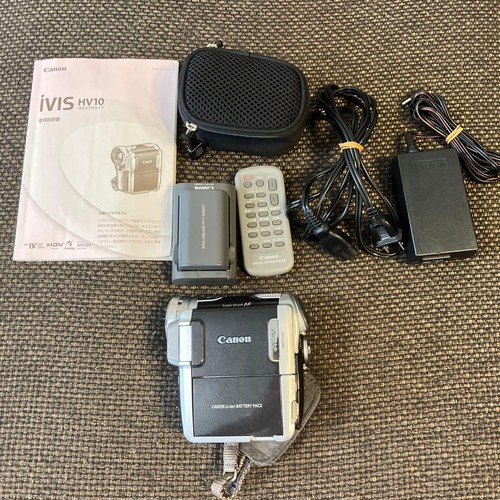 Videocamera canon ivis hv10 - canon,