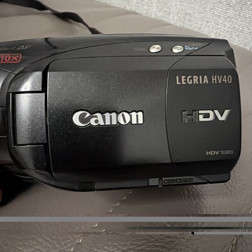 Canon legria hv40 minidv - canon,