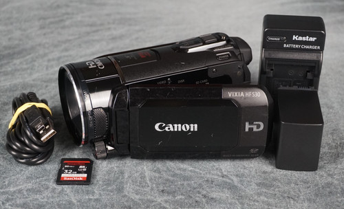 Canon vixia s30 full hd - canon,