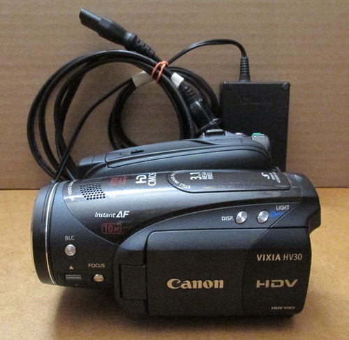 Canon vixia hv30 minidv - hv30,
